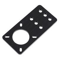 Plaque d'adaptation de moteur NEMA 17, support de moteur pas à pas en aluminium usiné CNC pour imprimante 3D OEM