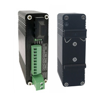 Endüstriyel seri Port RS232 RS485 RS422 veri Fiber optik dönüştürücü Modem için CCTV yangın alarmı otomasyon erişim kontrolü