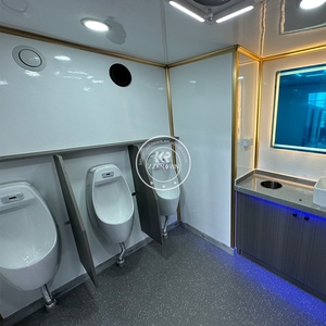 Toilettes mobiles de haute qualité avec système d'assainissement avancé, grande capacité, pour salle de sport, remorque sanitaire portable et écologique - Product Image 3