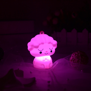 OEM tùy chỉnh đèn xách tay Ví đèn dễ thương cổ tích hình dạng cảm ứng chuyển đổi Keychain ánh sáng LED Túi xách ánh sáng mềm Silicone Đèn cho món quà - Product Image 5