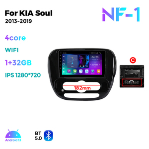 NaviFly NF nuovissimo lettore Video <span class=keywords><strong>Auto</strong></span> Android 360 panoramico per KIA <span class=keywords><strong>Soul</strong></span> 2014-2018 _ abc supporto finestra galleggiante Android <span class=keywords><strong>Auto</strong></span> - Product Image 4