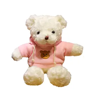 Sang trọng trẻ em gấu bông đồ chơi mini dễ thương trẻ em gấu với quần áo đồ chơi Ôm Gấu mặc quần áo búp bê dễ thương Quà Tặng Rag búp bê GG