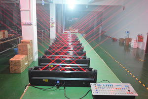 Équipement professionnel de lumière laser de la tête LED mobile rouge à 6 yeux pour l'éclairage de scène de discothèque DJ <span class=keywords><strong>Disco</strong></span> - Product Image 5