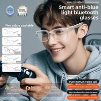 Lunettes de soleil photochromiques intelligentes UV400 avec assistant vocal IA, anti-lumière bleue, pour hommes et femmes