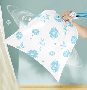 Huamaohengchun Drawstring Tear-Free Separated Plastic Can Liner for Bathroom Office Home Bedroom <b>Small</b> Garbage <b>Basket</b> Bags - Product Image 2