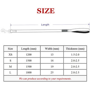 OEM Starke Anti-Rutsch-Hunde leine 3m Training Laufen Langlebige Haustier leine mit einfach zu bedienendem Halsband haken - Product Image 6