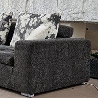Ensemble de canapés combinés en velours modernes et personnalisables pour salon, rembourrage en mousse, canapé-lit, taille et couleur disponibles