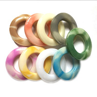 Vente directe usine : Accessoires de rideaux Ring City, Rideau à anneau silencieux, lavable en machine, ne décolore pas, Rideau à anneau romain, Design moderne et simple