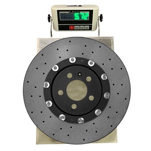 Jeu de disques de frein en céramique carbone Hsingyik pour <span class=keywords><strong>Audi</strong></span> RS6 RS7 <span class=keywords><strong>RS</strong></span> Q8 Avant 420MM Arrière 370MM avec plaquettes - Product Image 6