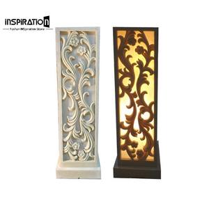 Luminaire décoratif en pierre artificielle pour château <span class=keywords><strong>irlandais</strong></span>, cour et jardin – Sculpture paysagère en pierre préfabriquée - Product Image 3