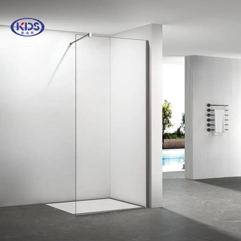 Kolay kurulum çerçevesiz duş bölümü alüminyum çerçeve cam duş ekran banyo duş paneli