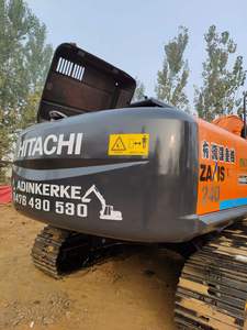 Excavadora Hidráulica Usada Hitachi ZX240 Original de Japón, de Segunda Mano, 24 Toneladas, en Stock, con Certificación CE - Product Image 3