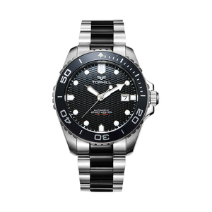 Tophill 럭셔리 강한 물 압력 스테인레스 스틸 다이버 Montre Homme Mcanique NH35 자동 운동 손목 사용자 정의 시계 - Product Image 4