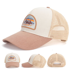 Gorra de Béisbol Deportiva Unisex de Verano, con Logotipo Personalizado, de Malla de Algodón Transpirable, Certificada por BSCI, para Hombre y Mujer - Product Image 2