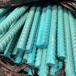 HRB400 HRB500 เหล็กเส้นเคลือบอีพ็อกซี่ N4 N5 N6 ชนิดเหล็กเส้นเคลือบยางสําหรับวิศวกรรมป้องกันการกัดกร่อนในอาคารอุตสาหกรรม - Product Image 5