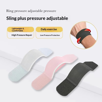 Bracelet de sport léger personnalisé avec logo - Support de poignet élastique compressif absorbant la transpiration pour le badminton, la gym et la tendinite