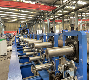 Máquina Formadora de Rollos de Correas <span class=keywords><strong>C</strong></span>/<span class=keywords><strong>Z</strong></span> para Materiales de Construcción con Motor de Rodamiento de Engranajes - Cambio de Tamaño para Uso en Techos - Product Image 4