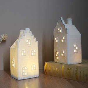 Decoración navideña moderna, iluminación de <span class=keywords><strong>Casa</strong></span> de cerámica de porcelana china - Product Image 5