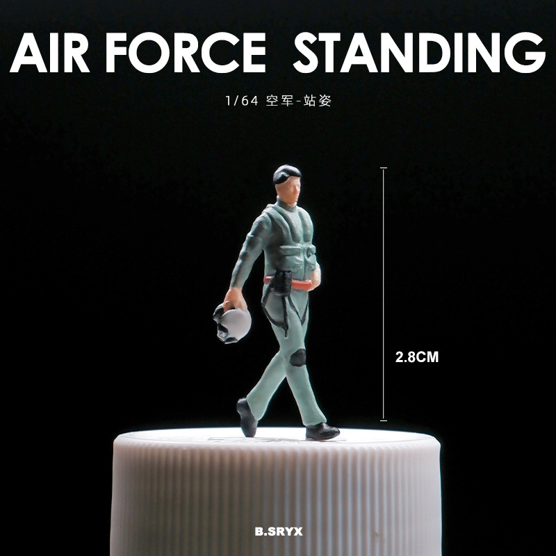 Sombreros de postura para caminar de la Fuerza Aérea