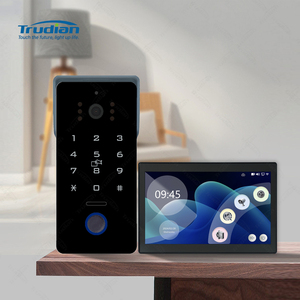 Trudian nhà thông minh 10-inch IPS màn hình cảm ứng videophone MAISON 2 dây <span class=keywords><strong>Video</strong></span> <span class=keywords><strong>intercom</strong></span> cửa điện thoại vòng chuông cửa <span class=keywords><strong>W</strong></span> chuông cửa máy ảnh - Product Image 1