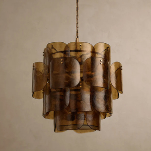 Luminaire <span class=keywords><strong>de</strong></span> décoration intérieure <span class=keywords><strong>de</strong></span> style américain pour chambre à coucher escalier hôtel villa couloir lustre en verre moderne - Product Image 5