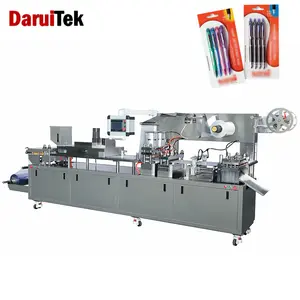 DPP-450 Alu PVC Flat Dialysis Paper Blister Packaging Machine Automatic Battery Stationery Blister Packing Machine