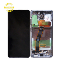 Pantalla Super AMOLED para Samsung Galaxy S20 5G, LCD para Galaxy S20 G981, Pantalla para Samsung S20 G980 con Marco