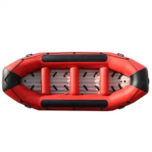 Ucuz damla dikiş PVC sal nehir Rafting sürüklenen tekne Whitewater macera Packraft Ultralight sallar tekne