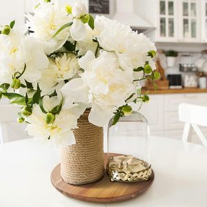 Plateau tournant Lazy Susan en bois d'acacia de 15 pouces, à un seul niveau, écologique, pour épices, sel et aliments - Vente en gros - Product Image 5