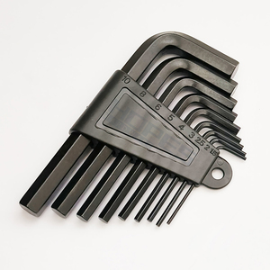 Black L Type Allen Hex Key Wrench Metric Size H0.7 0.9 1.3 1.5 2 2.5 3 4 5 6 7 8 9 10mm for Screw Driver Spanner <strong>Hand</strong> <strong>Tools</strong> - Product Image 5