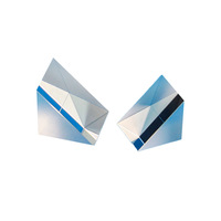 Prisms Kaleidoscopes Optical Elements of Mirror Triangular Prism 15x15mm Science Classroom Optics Kits