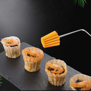 แม่พิมพ์อบขนมทองคำขนาดเล็ก เครื่องทำพายเต้แบบมาเลเซีย แม่พิมพ์ทาร์ตไข่แบบใช้ซ้ำได้สำหรับการอบ - Product Image 3