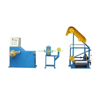 Machine d'enroulement de câble d'alimentation pour fil d'emballage de câble et de fil faisant la machine