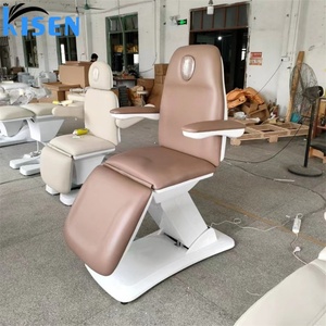 Lit de massage KISEN de haute qualité, dernier modèle, avec 3 moteurs, pour salon de beauté, fauteuil de massage, lit de beauté électrique réglable - Product Image 3