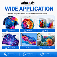 Tinta de Sublimación para Cabezal de Impresión Epson, Alta Tasa de Transferencia, Impresión en Poliéster, Directo de Fábrica, Fabricante de Impresión Textil