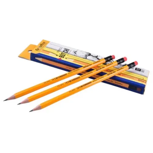 Flexoffice Brand Black HB Lead Hardness Wooden Pencil FO-GP01 For Office & School Pencil From Vietnam