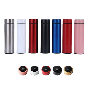 <span class=keywords><strong>Thermos</strong></span> à Affichage de Température <span class=keywords><strong>Intelligent</strong></span> en Acier Inoxydable 500 ml, Bouteille d'Eau Digitale Intelligente - Product Image 1