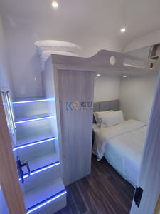 Caravana de lujo de 10 metros de largo, Camper trcuks, techo de lona, Camping, casas rodantes, remolque de viaje en venta - Product Image 4