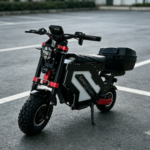 Trottinette électrique puissante 72V 10000W à double moteur, pneus larges de 14 pouces, batterie amovible 50Ah, autonomie longue portée 85 miles, NFC, en stock aux États-Unis - Product Image 1