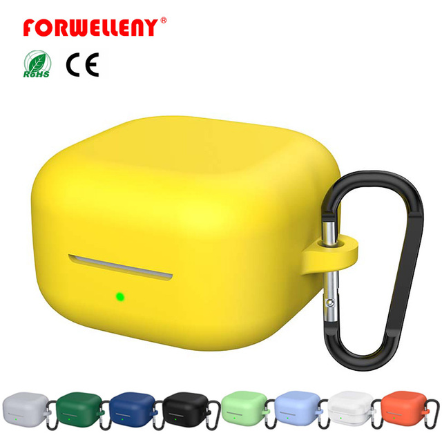 Forwelleny Soft Shockproof Earbuds Protective Cover One-piece Silicone Protective Case for Samsung Galaxy Buds 4 & Buds 4 Pro