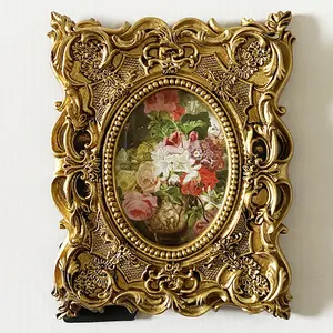 Resin Ornate Frame Vintage Antique Style Poly Resin Picture Photo Frames Wholesale Photo Frame