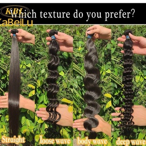 Lagee — extensions de cheveux naturels à <span class=keywords><strong>clip</strong></span>, 40 pouces, cheveux humains vierges brésiliens, tissage italien - Product Image 3