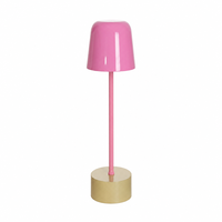 Lampe de table sans fil rechargeable LED USB-C 3000K 4500K 6000K à gradation progressive en fer pour chevet, restaurant, hôtel, décoration intérieure
