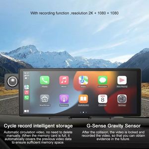 10.26 Inch Lớn Không Dây Carplay <span class=keywords><strong>Android</strong></span> Tự Động Màn Hình Cảm Ứng 3 Máy Ảnh 2K + 1080 + 1080 HD Ống Kính Ghi Âm Được Xây Dựng-Trong <span class=keywords><strong>GPS</strong></span> DSP Cho Xe Ô Tô - Product Image 5