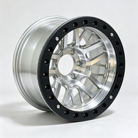 Nouvelles ventes en gros de jantes en alliage Beadlock 4x4 personnalisées, PCD 6x139.7 avec déport de 0 mm, 5 et 6 trous pour utilisation tout-terrain