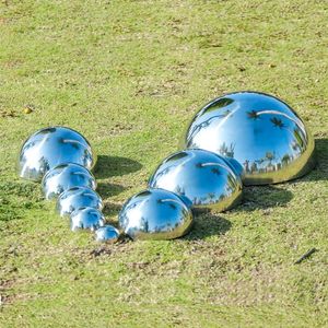 Venta al por mayor de bolas de <span class=keywords><strong>metal</strong></span> hechas a mano personalizadas, molde de bomba de baño DIY, Hemisferio de acero inoxidable - Product Image 3