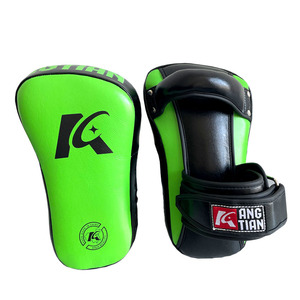 ANGTIAN usine vente en gros cuir personnalisé petit Muay thai kick pads boxe <span class=keywords><strong>mma</strong></span> arts <span class=keywords><strong>martiaux</strong></span> - Product Image 3