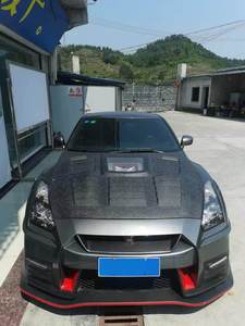 Capot moteur transparent en fibre de carbone sèche pour Nissan GT-R R35 2009-2016, pièces de tuning pour la carrosserie avant - Product Image 6