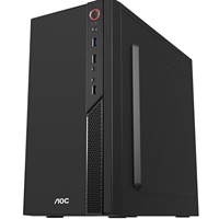 Personnalisation d'usine, nouveau boîtier d'ordinateur de bureau vide, compatible avec les cartes mères Matx/Itx, USB30 frontal, Chrome OS, noir, SPCC
