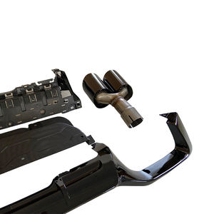 Nâng cấp x4m khuếch tán phía sau với ống xả lời khuyên cho BMW <span class=keywords><strong>X4</strong></span> G02 LCI Rear Bumper Lip - Product Image 5